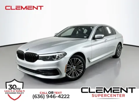 Silver 2019 BMW 5 Series 530i xDrive for sale in St. Charles, MO