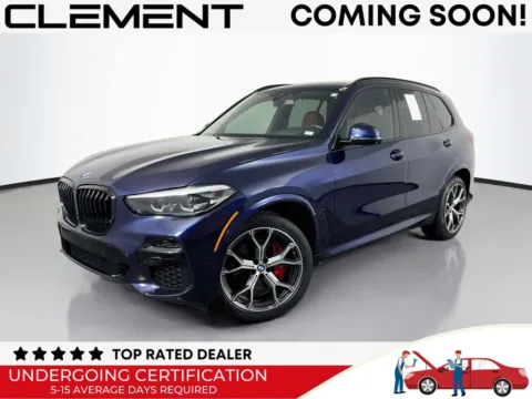 Blue 2022 BMW X5 xDrive40i for sale in St. Charles, MO