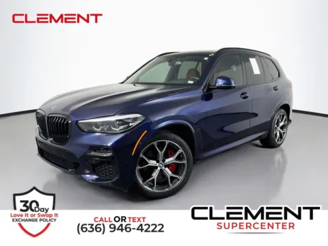 Blue 2022 BMW X5 xDrive40i for sale in St. Charles, MO