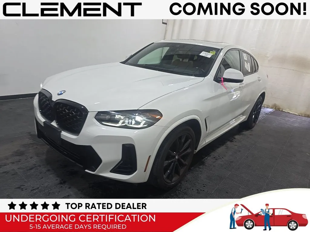 White 2022 BMW X4 xDrive30i for sale in St. Charles, MO