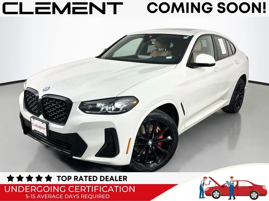 White 2022 BMW X4 xDrive30i for sale in St. Charles, MO