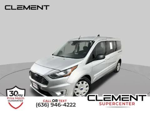 Silver 2022 Ford Transit Connect XLT for sale in St. Charles, MO