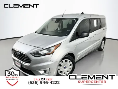 Silver 2022 Ford Transit Connect XLT for sale in St. Charles, MO