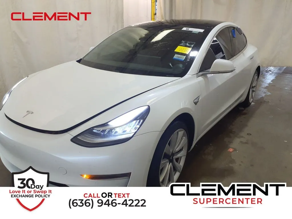 White 2020 Tesla Model 3 Standard Range Plus for sale in St. Charles, MO