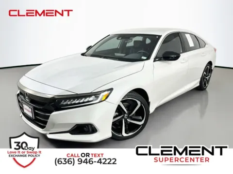 White 2022 Honda Accord Sport for sale in St. Charles, MO