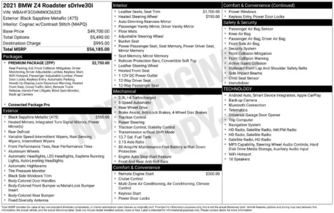 Photos of 2021 BMW Z4 sDrive30i for sale in St. Charles, MO at Clement Supercenter