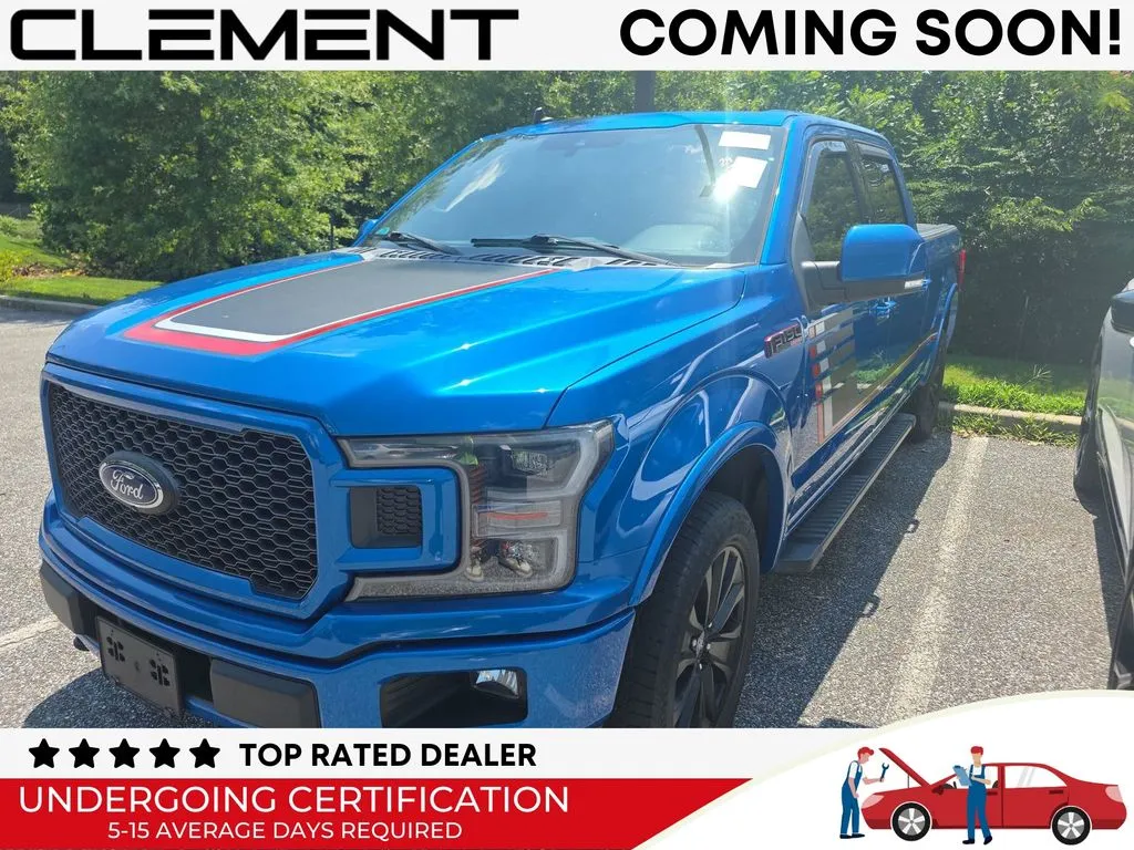 Blue 2019 Ford F-150 Lariat for sale in St. Charles, MO