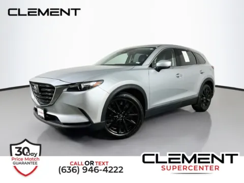 Silver 2023 Mazda CX-9 Touring Plus for sale in St. Charles, MO