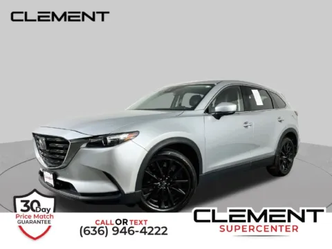 Silver 2023 Mazda CX-9 Touring Plus for sale in St. Charles, MO