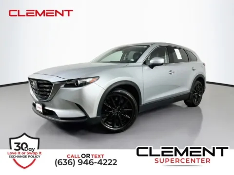 Silver 2023 Mazda CX-9 Touring Plus for sale in St. Charles, MO