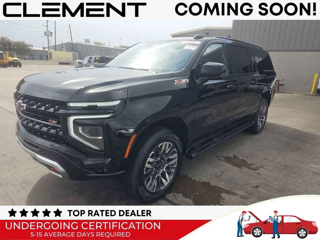 Black 2025 Chevrolet Suburban Z71 for sale in St. Charles, MO