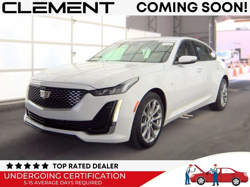 White 2024 Cadillac CT5 Premium Luxury for sale in St. Charles, MO