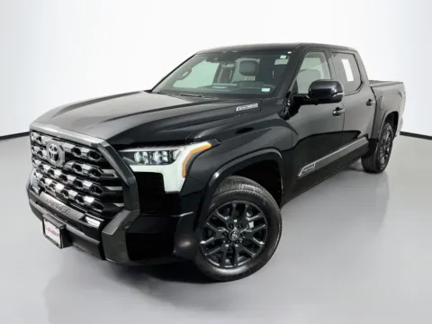 Black 2025 Toyota Tundra Hybrid Platinum for sale in St. Charles, MO