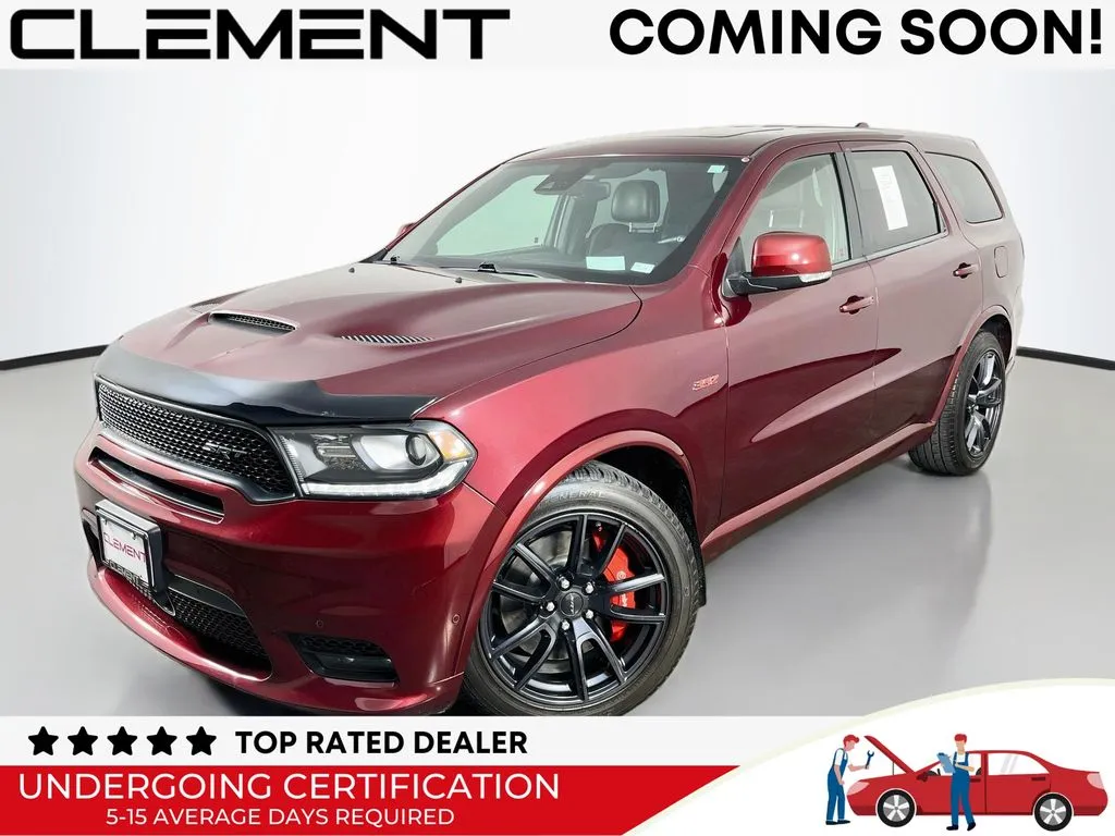 Red 2018 Dodge Durango SRT for sale in St. Charles, MO