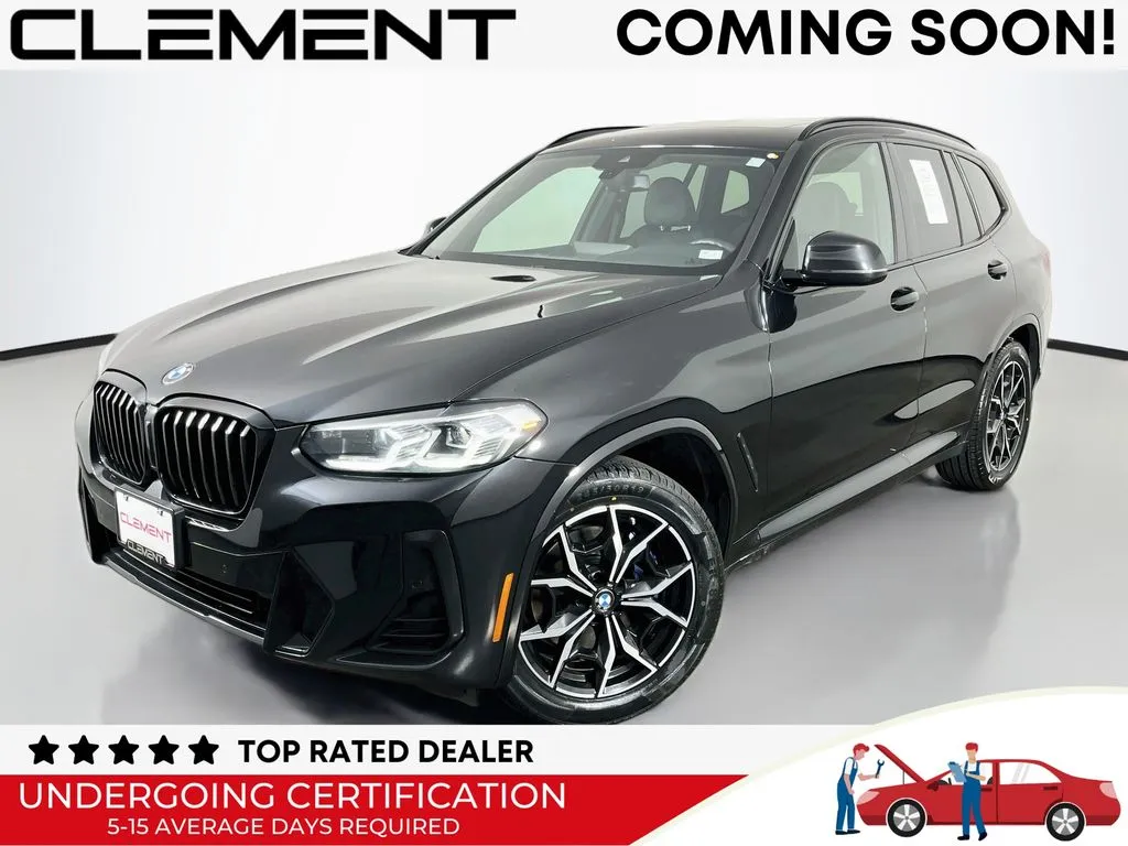 Black 2022 BMW X3 xDrive30i for sale in St. Charles, MO