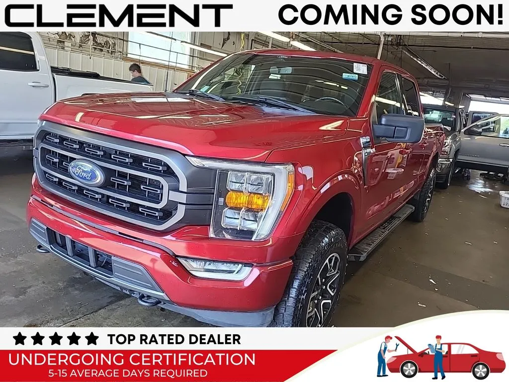 Red 2021 Ford F-150 XLT for sale in St. Charles, MO