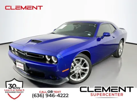 Blue 2022 Dodge Challenger GT for sale in St. Charles, MO