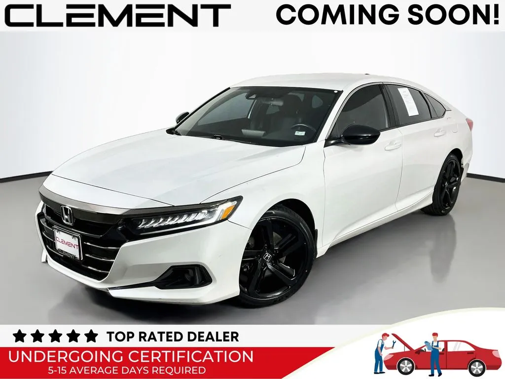 White 2022 Honda Accord Sport for sale in St. Charles, MO