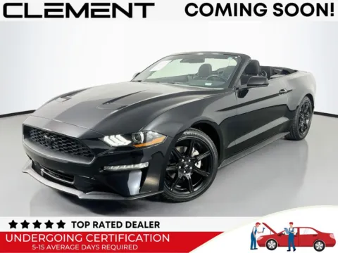 Black 2019 Ford Mustang EcoBoost for sale in St. Charles, MO