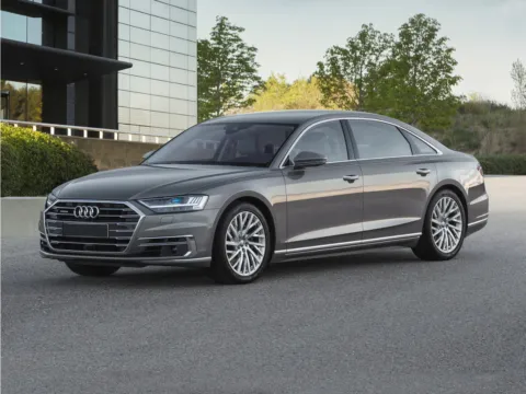 White 2021 Audi A8 L 55 for sale in St. Charles, MO