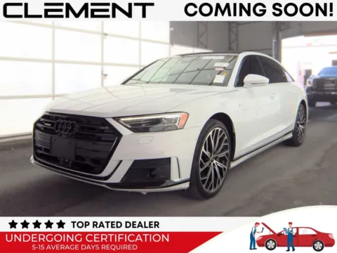 White 2021 Audi A8 L 55 for sale in St. Charles, MO