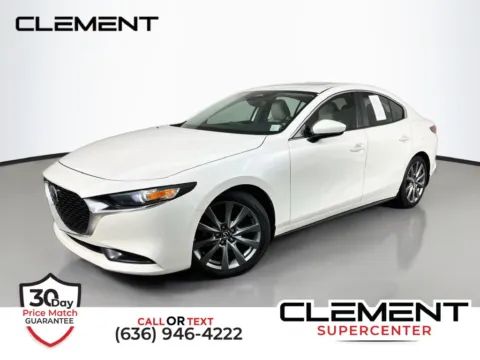 White 2024 Mazda Mazda3 2.5 S Preferred Package for sale in St. Charles, MO