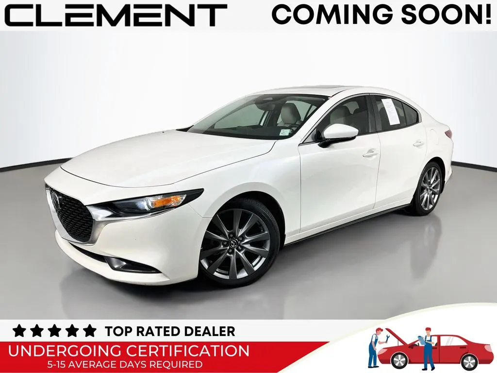 White 2024 Mazda Mazda3 2.5 S Preferred Package for sale in St. Charles, MO