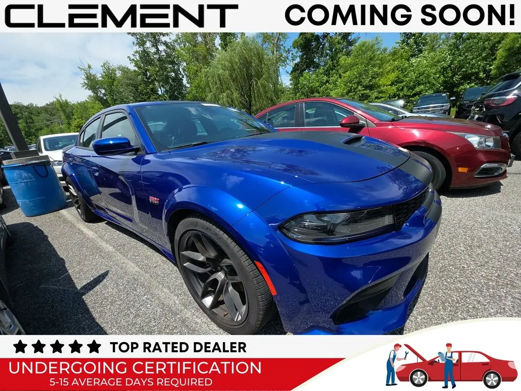 Blue 2022 Dodge Charger R/T Scat Pack Widebody for sale in St. Charles, MO