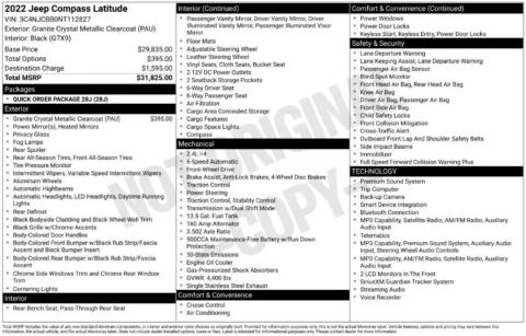 Photos of 2022 Jeep Compass Latitude for sale in St. Charles, MO at Clement Supercenter