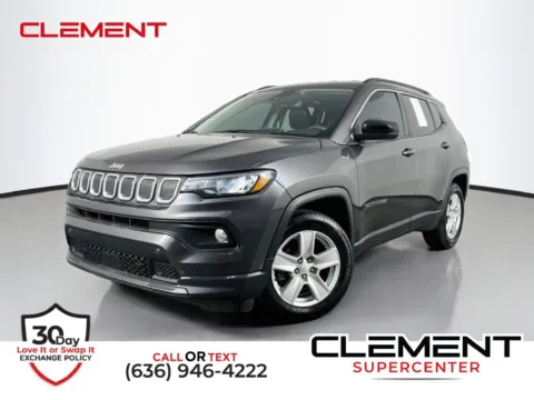 Gray 2022 Jeep Compass Latitude for sale in St. Charles, MO