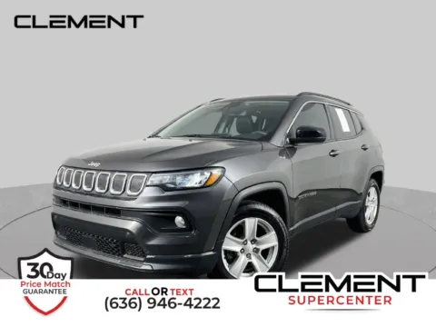 Gray 2022 Jeep Compass Latitude for sale in St. Charles, MO