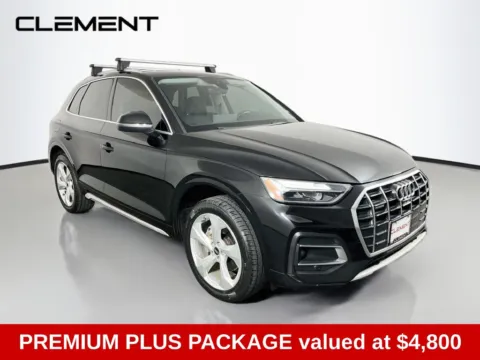 Another view of 2021 Audi Q5 45 Premium Plus for sale in St. Charles, MO at Clement Supercenter