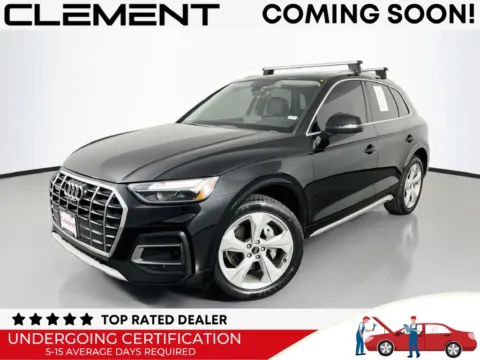 Black 2021 Audi Q5 45 Premium Plus for sale in St. Charles, MO