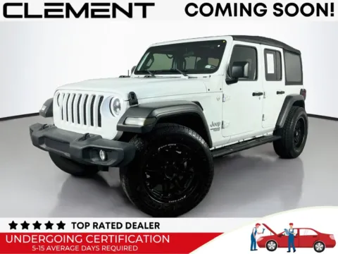 White 2019 Jeep Wrangler Unlimited Sport S for sale in St. Charles, MO