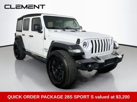 Another view of 2019 Jeep Wrangler Unlimited Sport S for sale in St. Charles, MO at Clement Supercenter
