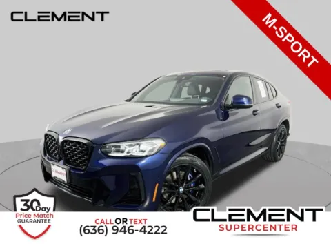 Blue 2023 BMW X4 xDrive30i for sale in St. Charles, MO