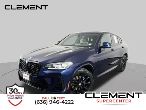 Blue 2023 BMW X4 xDrive30i for sale in St. Charles, MO