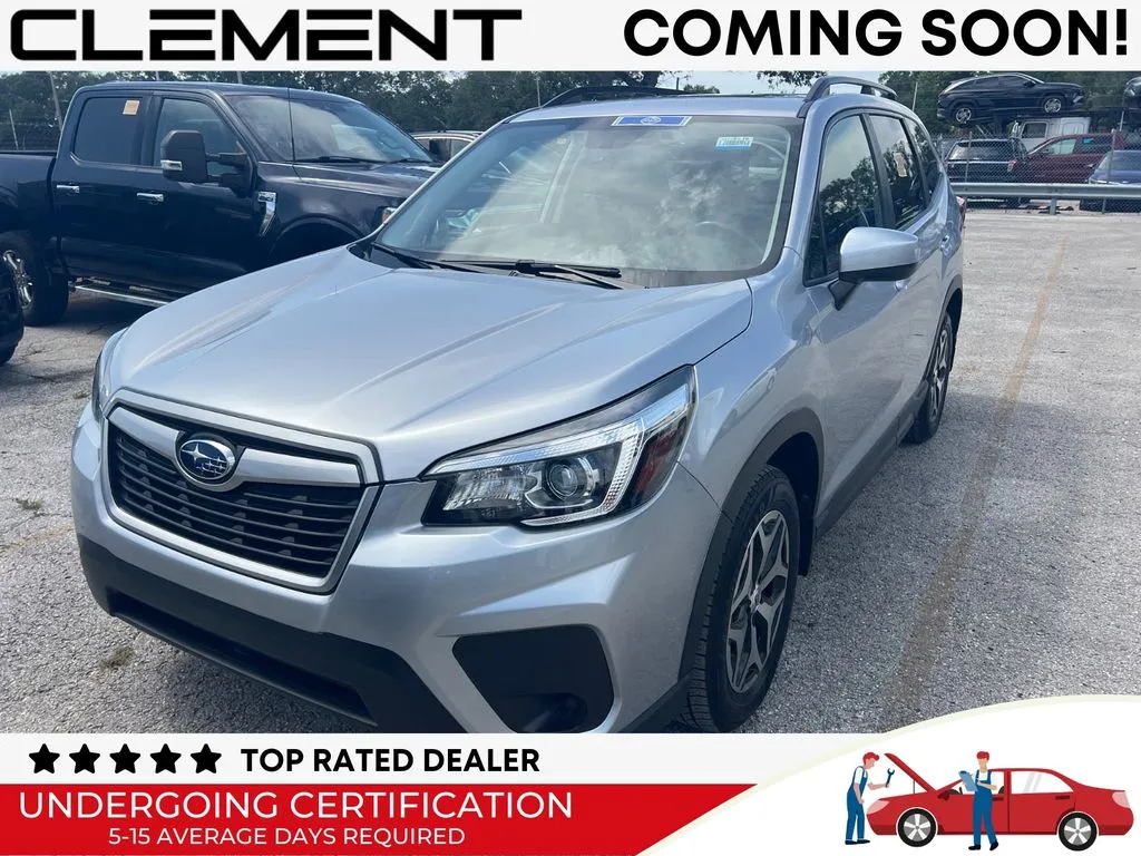 Silver 2020 Subaru Forester Premium for sale in St. Charles, MO