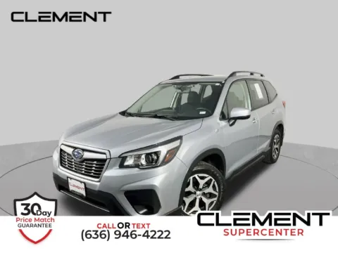 Silver 2020 Subaru Forester Premium for sale in St. Charles, MO