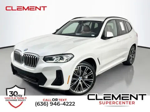 White 2023 BMW X3 sDrive30i for sale in St. Charles, MO
