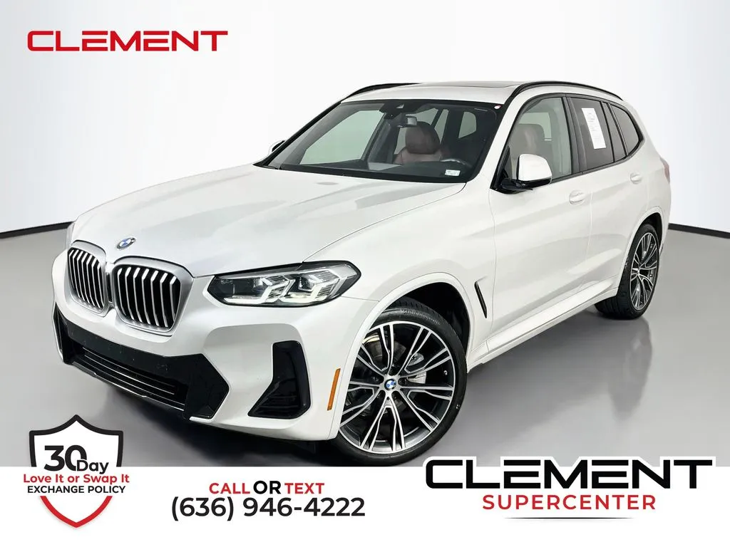 White 2023 BMW X3 sDrive30i for sale in St. Charles, MO