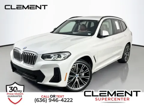 White 2023 BMW X3 sDrive30i for sale in St. Charles, MO