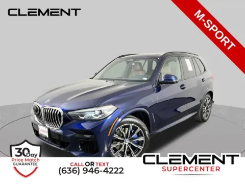 Blue 2022 BMW X5 xDrive40i for sale in St. Charles, MO