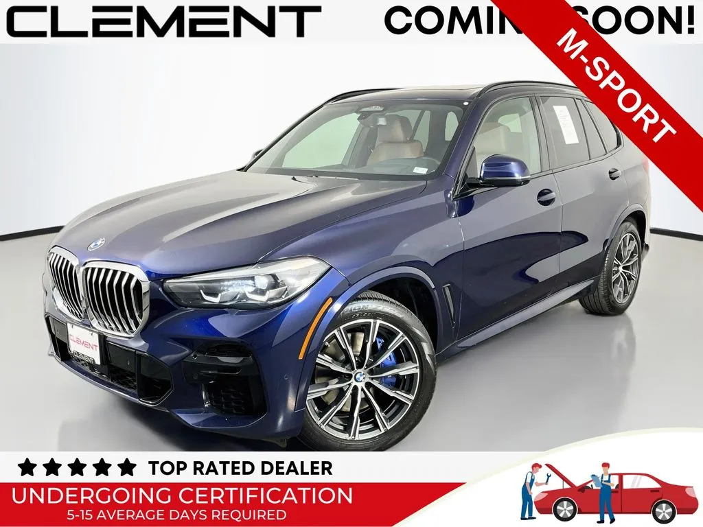 Blue 2022 BMW X5 xDrive40i for sale in St. Charles, MO