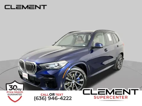 Blue 2022 BMW X5 xDrive40i for sale in St. Charles, MO