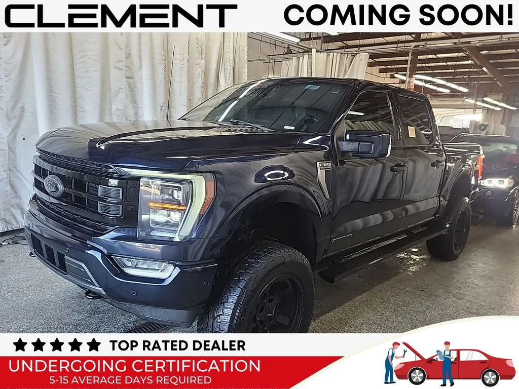 Blue 2022 Ford F-150 Platinum for sale in St. Charles, MO
