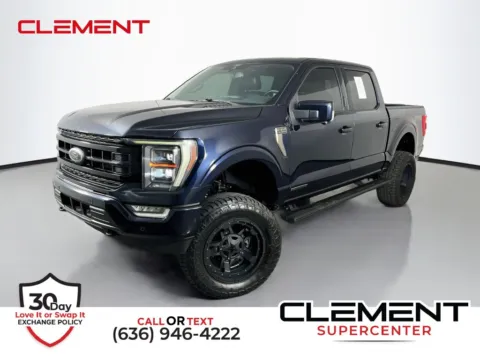 Blue 2022 Ford F-150 Platinum for sale in St. Charles, MO