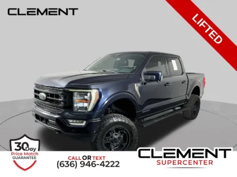 Blue 2022 Ford F-150 Platinum for sale in St. Charles, MO
