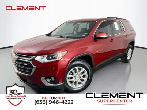 Red 2020 Chevrolet Traverse 3LT for sale in St. Charles, MO