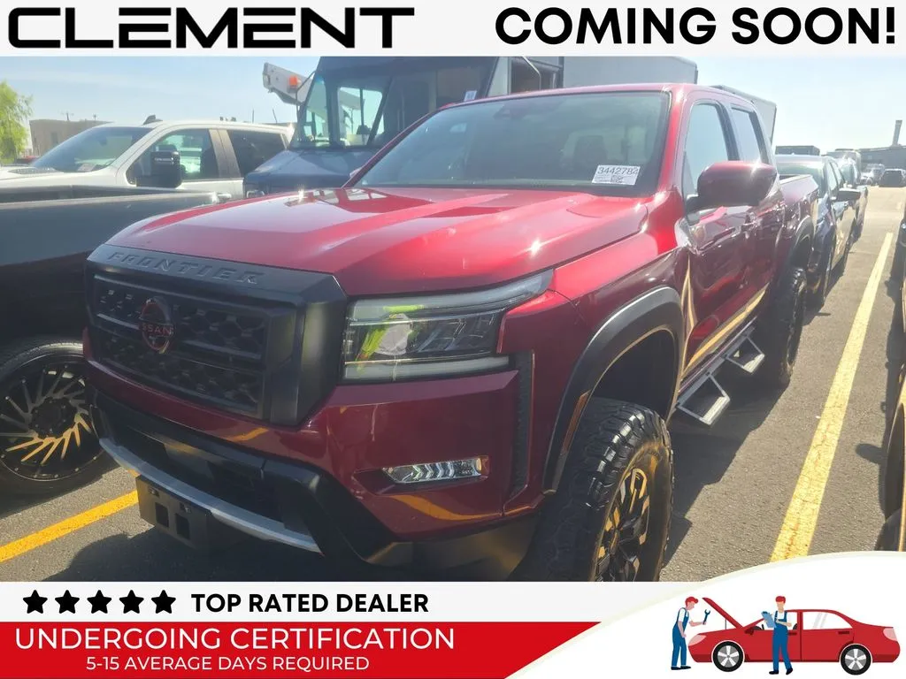 Red 2023 Nissan Frontier PRO-X for sale in St. Charles, MO
